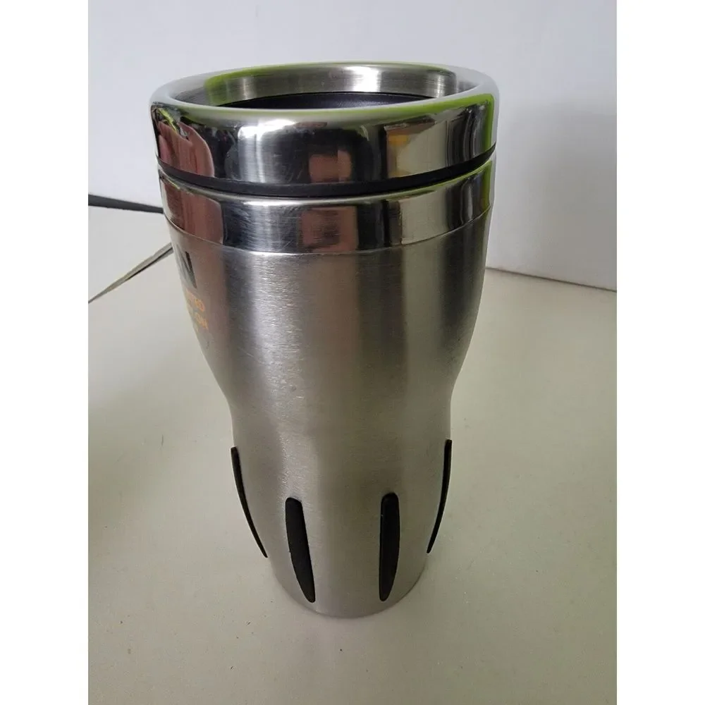 Rare Conan O'brien Coffee Cup Travel Stainless Steel Legally Prohibited Funny Tv